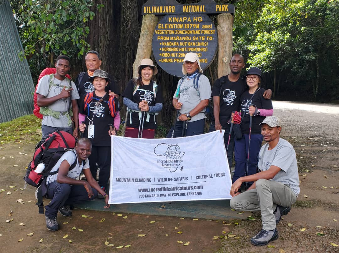 5 Days Kilimanjaro climb - Marangu route