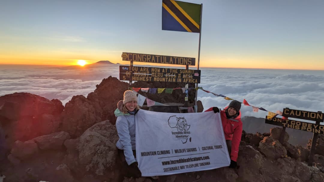 Mount Meru Climb Tanzania | Wildlife & Sunrise Summit Trek