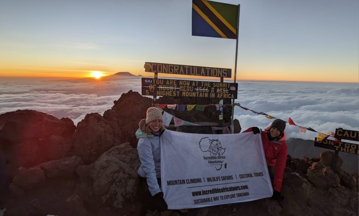 Women Climbing Kilimanjaro &amp; Mount Meru Treks | Tanzania Safaris